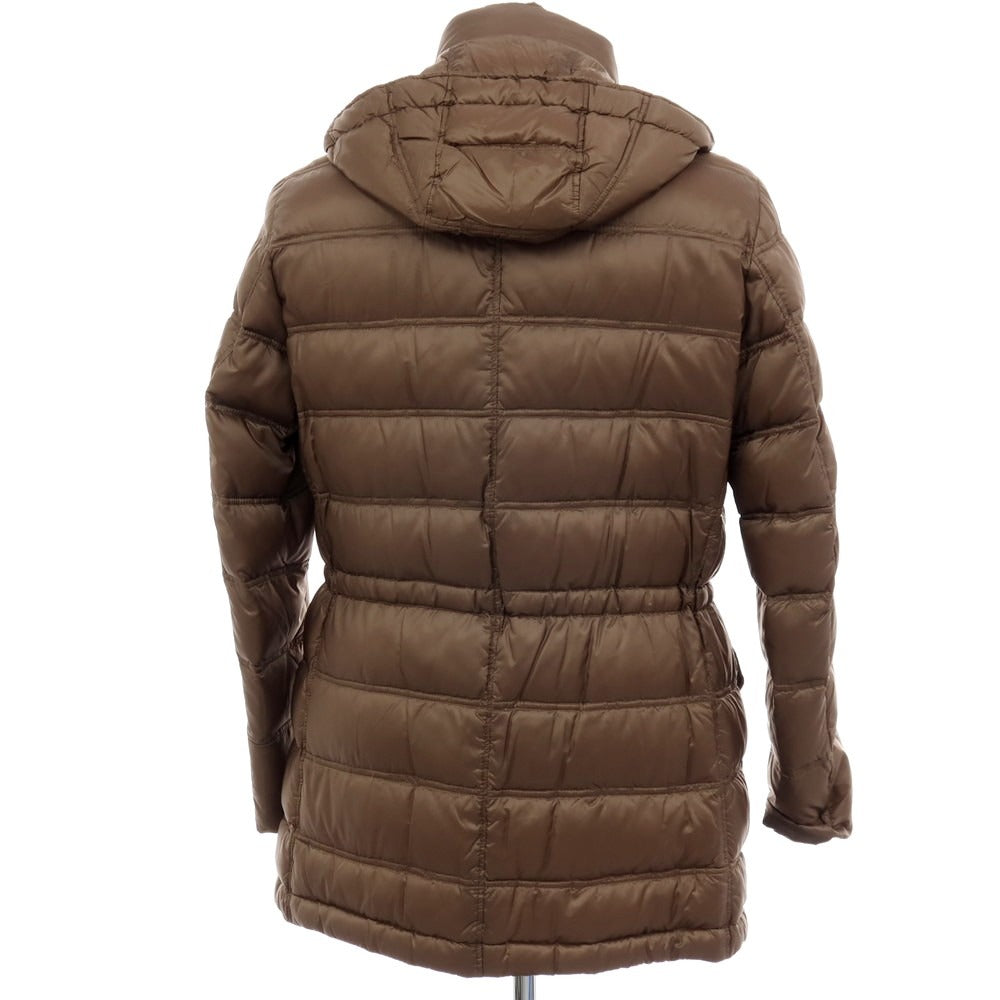 【中古】ヘルノ Herno ストレッチナイロン ダウンコート グレーブラウン【 サイズ48 】【 状態ランクC 】【 メンズ 】 [APD]