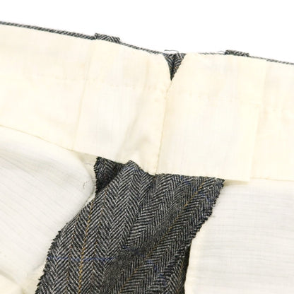 【中古】ラベラ サルトリア ナポレターナ La vera Sartoria Napoletana ウール ストライプ 3つボタンスーツ グレー【 44 】【 状態ランクC 】【 メンズ 】