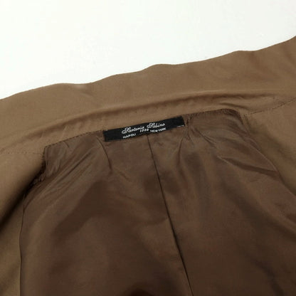【中古】サルトリア サビーノ SARTORIA SABINO コットン ダブルスーツ ブラウン【サイズ表記なし（XL位）】【 状態ランクC 】【 メンズ 】