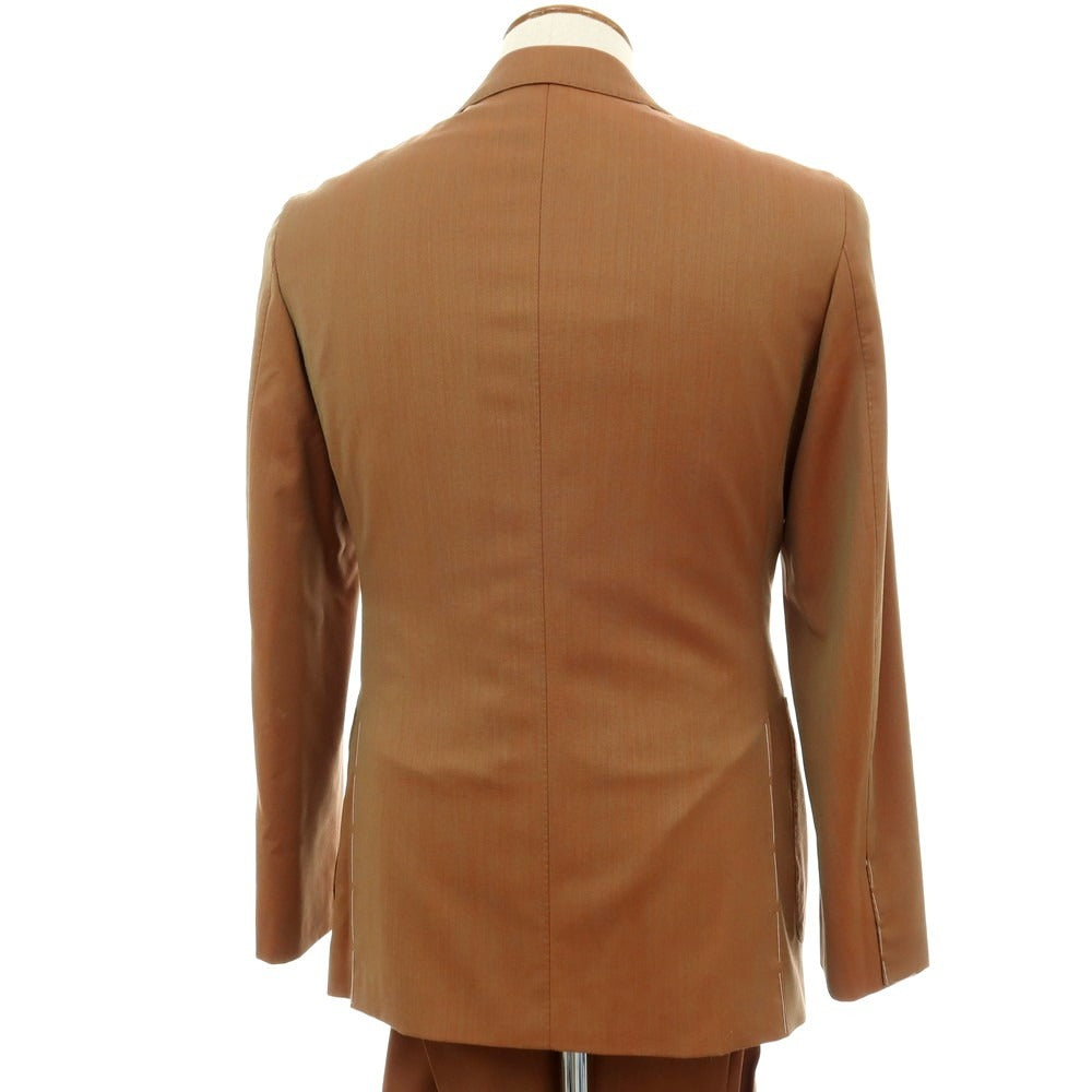 【中古】【未使用】アルチザン ARTISAN スリーピース ウール 2つボタンスーツ ブラウン【 M 】【 状態ランクS 】【 メンズ 】