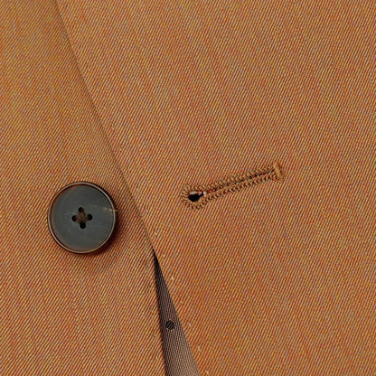 【中古】【未使用】アルチザン ARTISAN スリーピース ウール 2つボタンスーツ ブラウン【 M 】【 状態ランクS 】【 メンズ 】