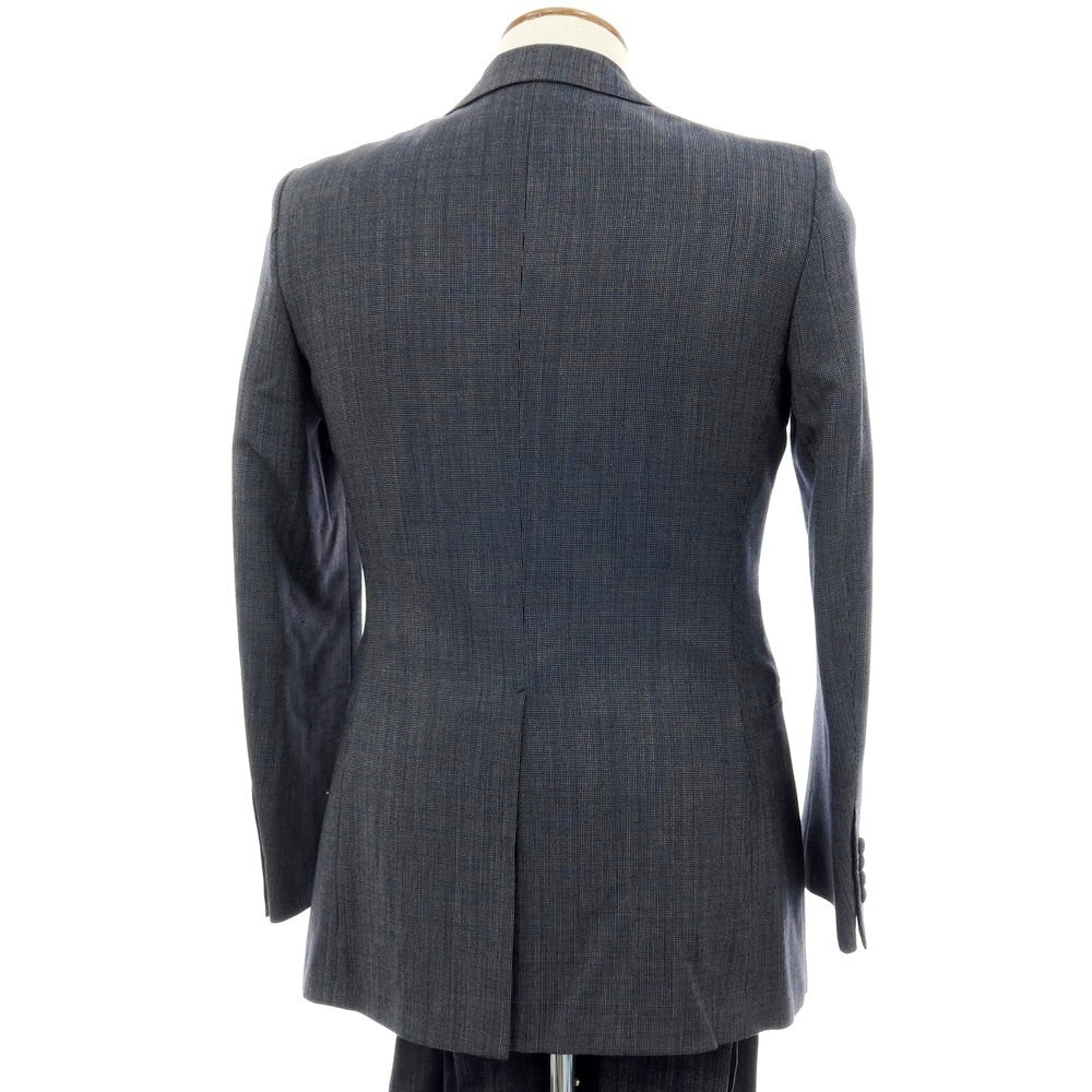 【中古】ソブリン SOVEREIGN スリーピース ウール 2つボタンスーツ ネイビー【 46 】【 状態ランクB 】【 メンズ 】