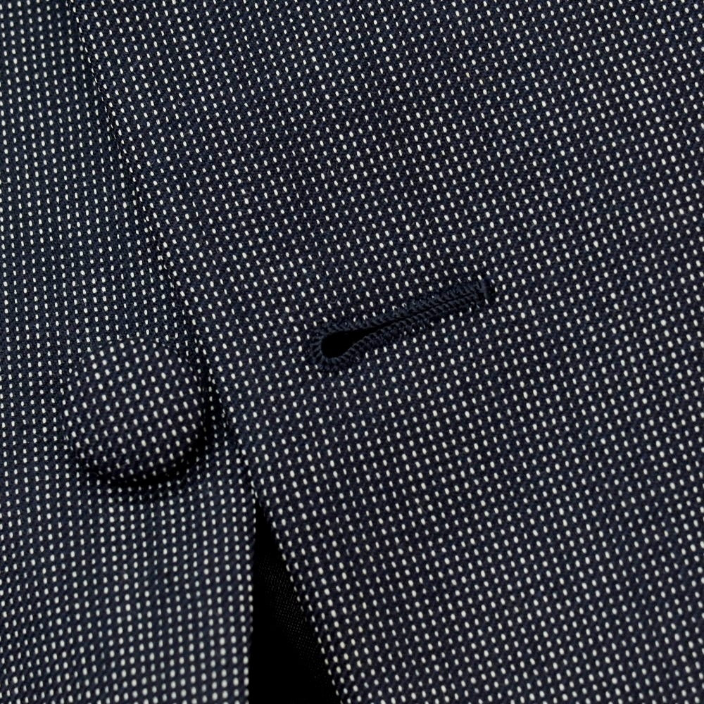 【中古】ソブリン SOVEREIGN スリーピース ウール 2つボタンスーツ ネイビー【 46 】【 状態ランクB 】【 メンズ 】