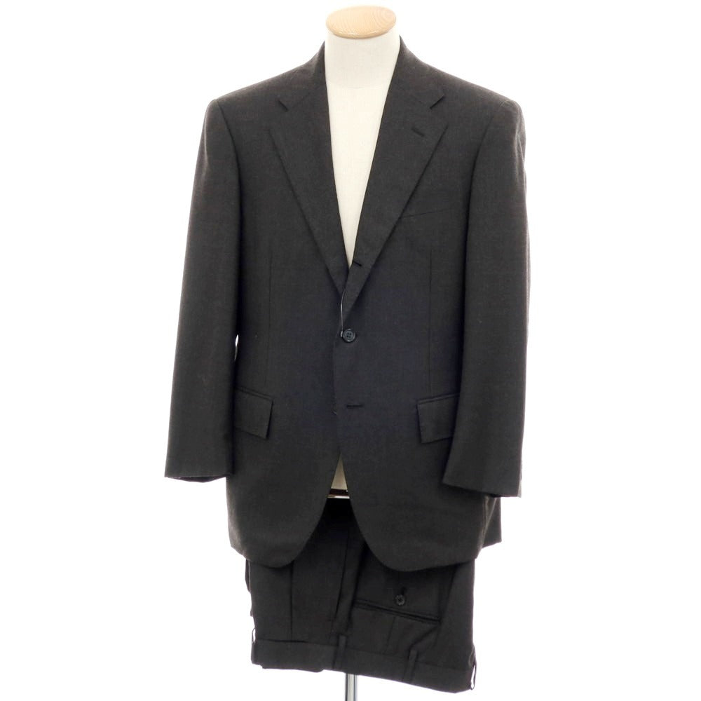 【中古】ポロ ラルフローレン Polo Ralph Lauren ウール 3つボタンスーツ ダークグレー【 AB4 】【 状態ランクA 】【 メンズ 】