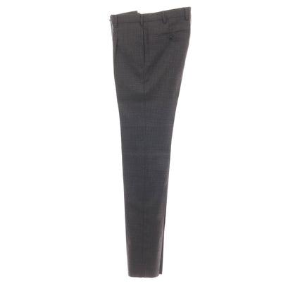 【中古】【未使用】オンリープレミオ ONLY PREMIO スリーピース ウール チェック 3つボタンスーツ グレー【サイズ37】【 状態ランクS 】【 メンズ 】