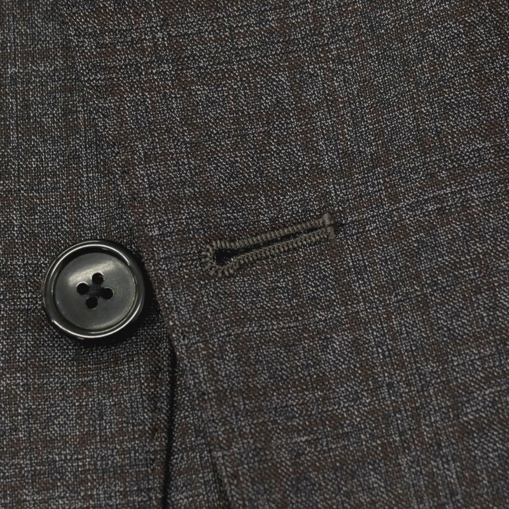 【中古】【未使用】オンリープレミオ ONLY PREMIO スリーピース ウール チェック 3つボタンスーツ グレー【サイズ37】【 状態ランクS 】【 メンズ 】