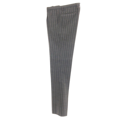 【中古】【未使用】オンリープレミオ ONLY PREMIO ウール ストライプ 3つボタンスーツ グレー【サイズ37】【 状態ランクS 】【 メンズ 】