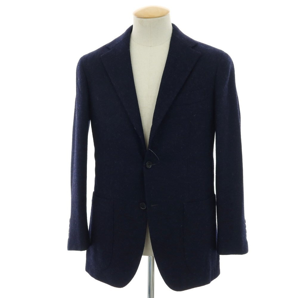 【中古】ソブリン SOVEREIGN ウール テーラードジャケット ネイビー【 44 】【 状態ランクA 】【 メンズ 】