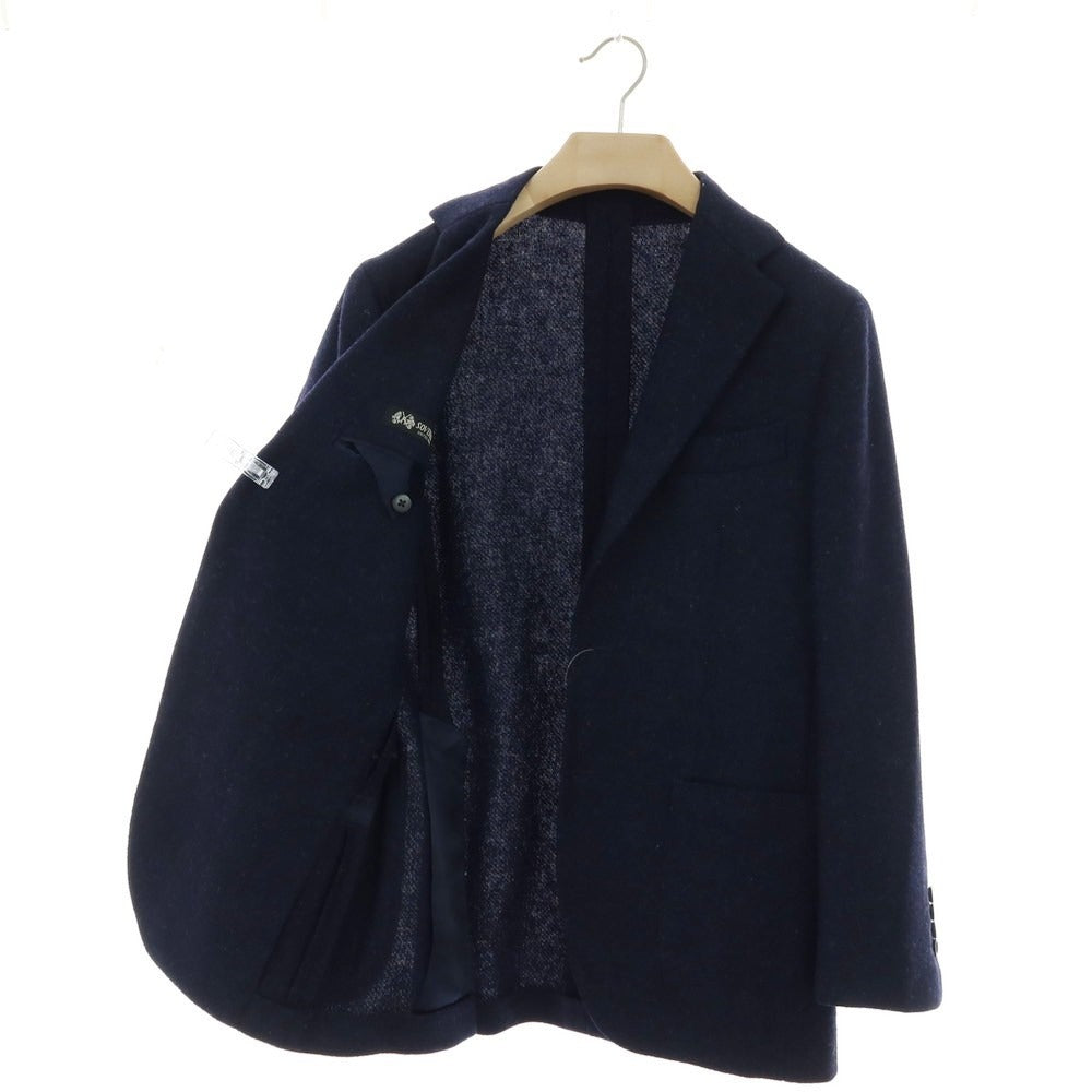 【中古】ソブリン SOVEREIGN ウール テーラードジャケット ネイビー【 サイズ44 】【 状態ランクA 】【 メンズ 】 [APD]