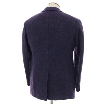 【中古】カモシタ camoshita ウール テーラードジャケット ダークパープル【 46 】【 状態ランクB 】【 メンズ 】