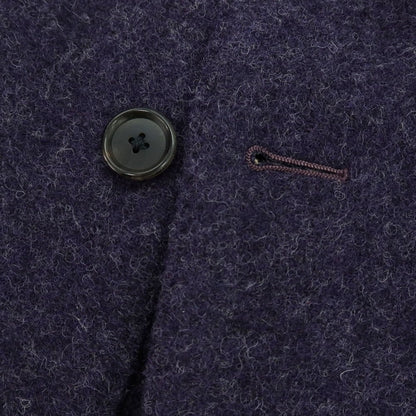 【中古】カモシタ camoshita ウール テーラードジャケット ダークパープル【 46 】【 状態ランクB 】【 メンズ 】