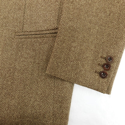 【中古】アカミネ Y.Akamine ウール テーラードジャケット ブラウン系【 44 】【 状態ランクC 】【 メンズ 】