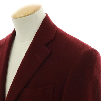 【中古】アリストクラティコ ARISTOCRATICO ウール テーラードジャケット マルーン【 44 】【 状態ランクB 】【 メンズ 】