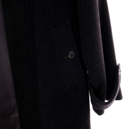 【中古】ポロ ラルフローレン Polo Ralph Lauren ウール ステンカラーコート チャコールグレー【 A6 】【 状態ランクB 】【 メンズ 】