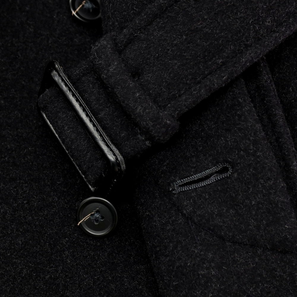 【中古】ポロ ラルフローレン Polo Ralph Lauren ウール ステンカラーコート チャコールグレー【 A6 】【 状態ランクB 】【 メンズ 】