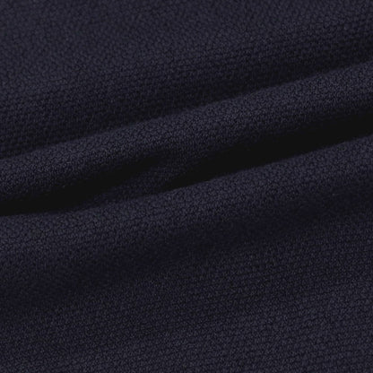 【中古】ジョンスメドレー JOHN SMEDLEY コットン クルーネック 半袖 プルオーバーニット ネイビー【サイズM】【 状態ランクC 】【 メンズ 】