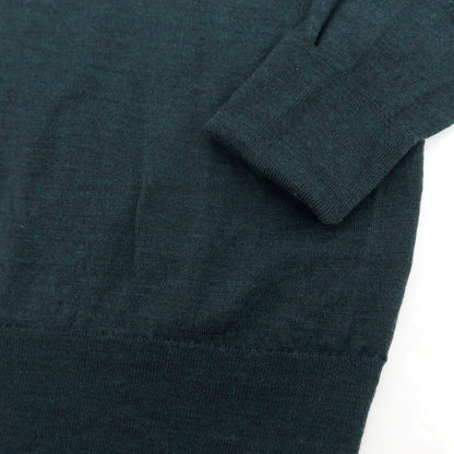【中古】ジョンスメドレー JOHN SMEDLEY ハイゲージウール タートルネックニット ダークグリーン【 S 】【 状態ランクB 】【 メンズ 】
