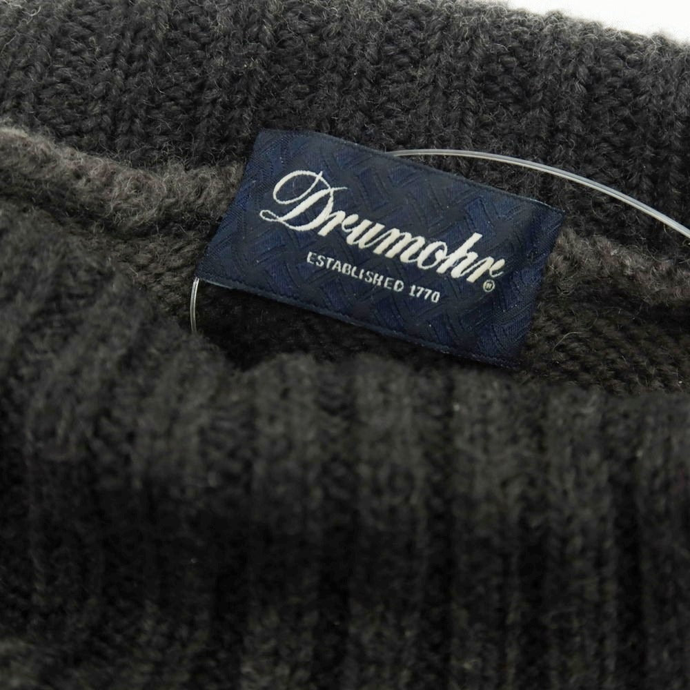 【中古】ドルモア DRUMOHR ミドルゲージウール タートルネックニット グレー系【 48 】【 状態ランクC 】【 メンズ 】
