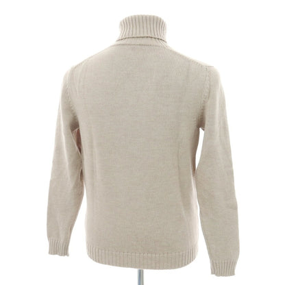 【中古】ザノーネ ZANONE ミドルゲージウール タートルネックニット ベージュ【 46 】【 状態ランクB 】【 メンズ 】