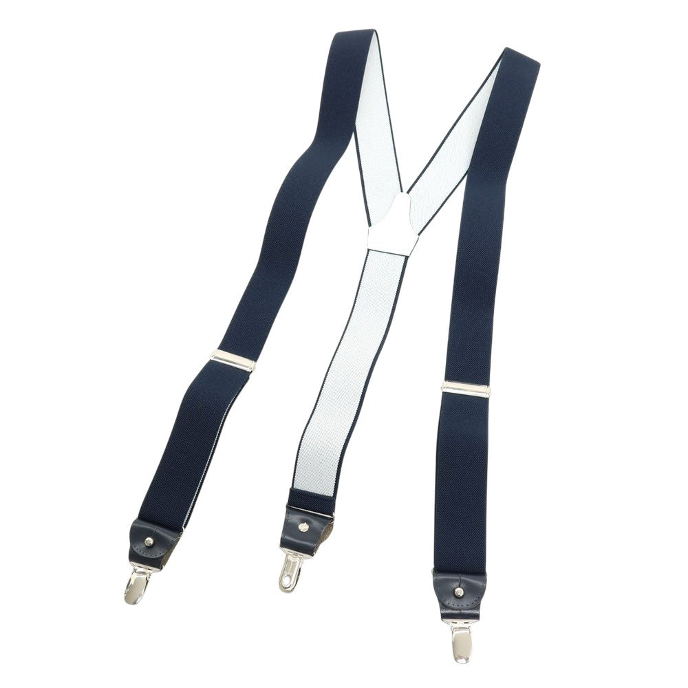 【中古】マリネッラ E.MARINELLA サスペンダー ネイビー【 状態ランクA 】【 メンズ 】