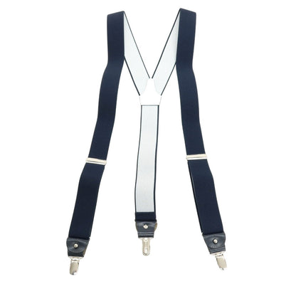 【中古】マリネッラ E.MARINELLA サスペンダー ネイビー【 状態ランクA 】【 メンズ 】