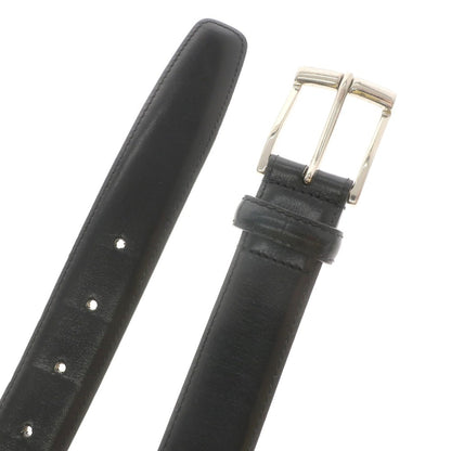 【中古】クロケットアンドジョーンズ CROCKETT&amp;JONES カーフ ベルト ブラック【 30 】【 状態ランクB 】【 メンズ 】