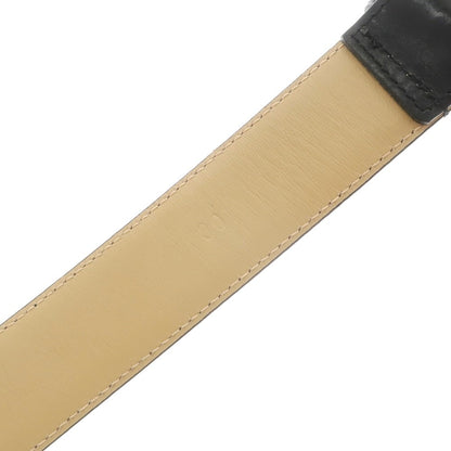 【中古】クロケットアンドジョーンズ CROCKETT&amp;JONES カーフ ベルト ブラック【 30 】【 状態ランクB 】【 メンズ 】