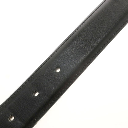 【中古】クロケットアンドジョーンズ CROCKETT&amp;JONES カーフ ベルト ブラック【 30 】【 状態ランクB 】【 メンズ 】