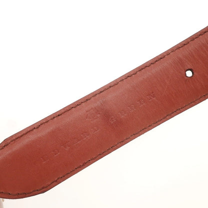 【中古】エドワードグリーン EDWARD GREEN カーフ ベルト バーガンディ【 80 】【 状態ランクC 】【 メンズ 】