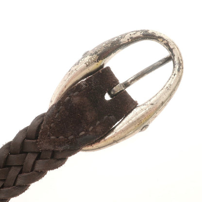 【中古】ダニエルアンドボブ Daniel &amp; Bob スエード ベルト ダークブラウン【 表記なし（100位） 】【 状態ランクC 】【 メンズ 】