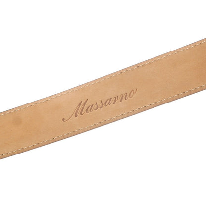 【中古】マッサーノ Massarno スエード ベルト ダークブラウン【 Free 】【 状態ランクB 】【 メンズ 】