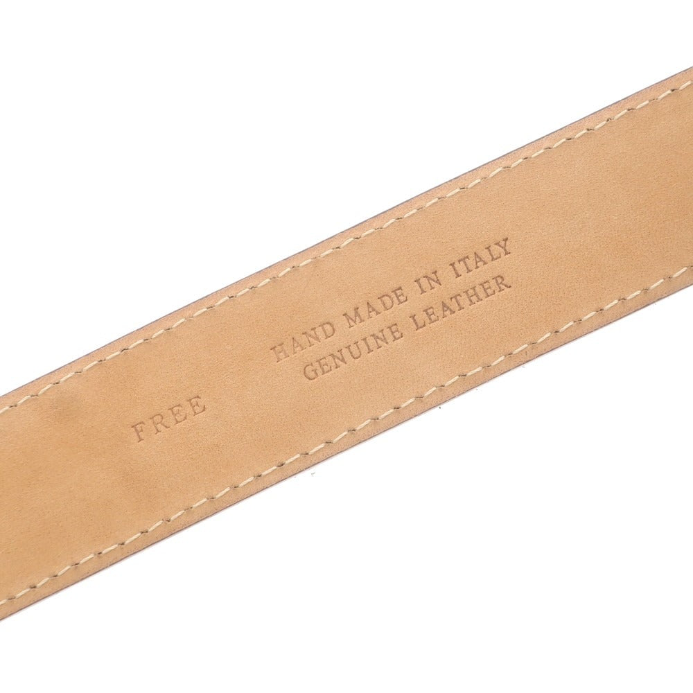 【中古】マッサーノ Massarno スエード ベルト ダークブラウン【 Free 】【 状態ランクB 】【 メンズ 】