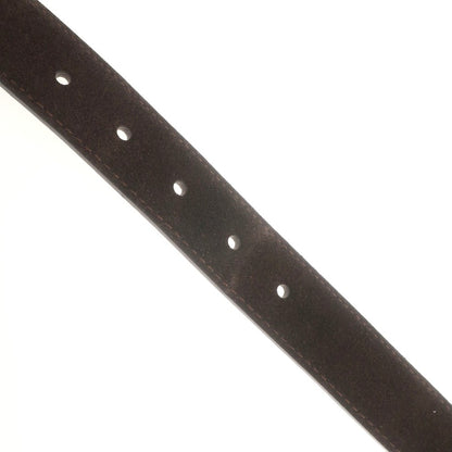 【中古】マッサーノ Massarno スエード ベルト ダークブラウン【 Free 】【 状態ランクB 】【 メンズ 】