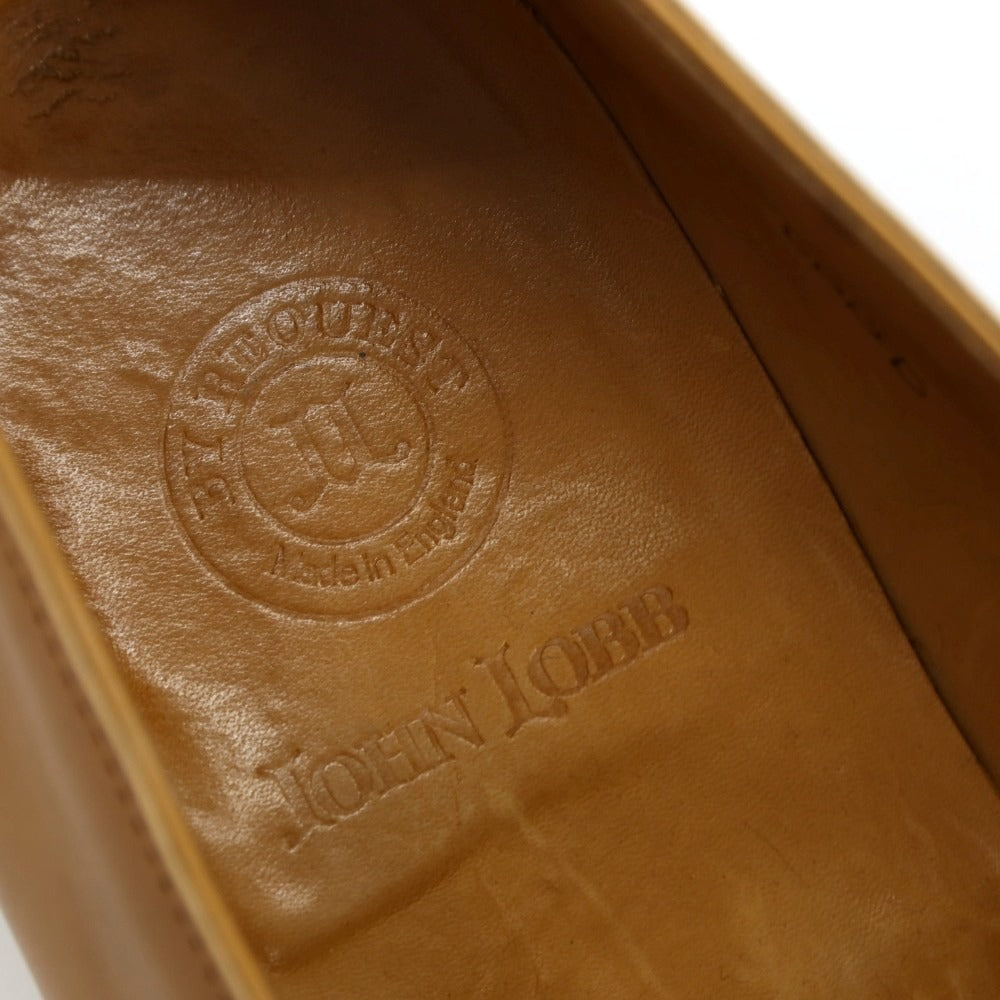 【中古】ジョンロブ John Lobb LOPEZ ローファー ライトブラウン【サイズ6E】【 状態ランクB 】【 メンズ 】