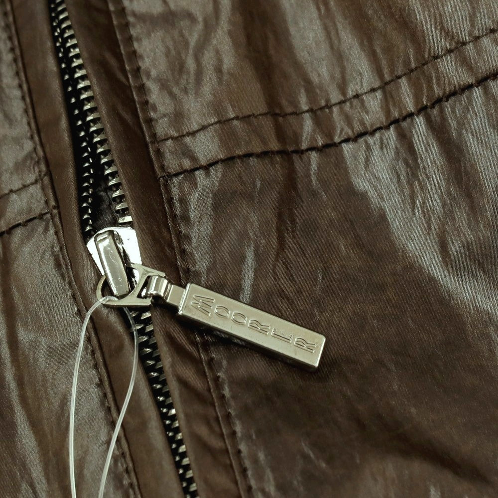 【中古】ムーレー MOORER ポリエステルナイロン ジップアップ スイングトップ オリーブ【サイズL】【 状態ランクC 】【 メンズ 】