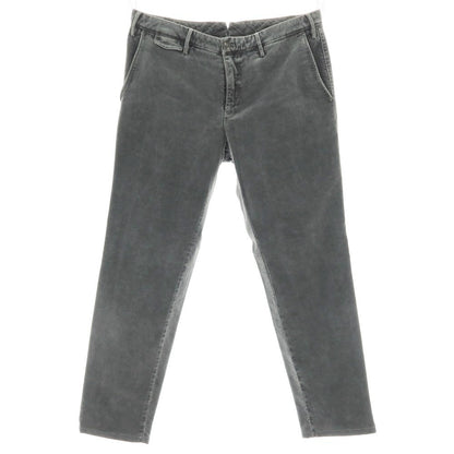 【中古】ピーティートリノ PT TORINO GILLSANS コットンカシミヤ カジュアルスラックスパンツ グレー【 34 】【 状態ランクC 】【 メンズ 】