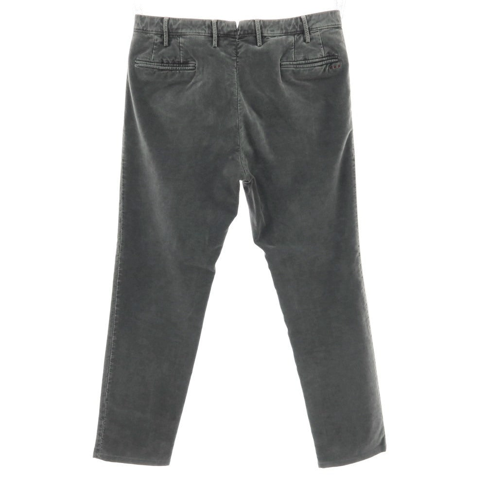 【中古】ピーティートリノ PT TORINO GILLSANS コットンカシミヤ カジュアルスラックスパンツ グレー【 34 】【 状態ランクC 】【 メンズ 】