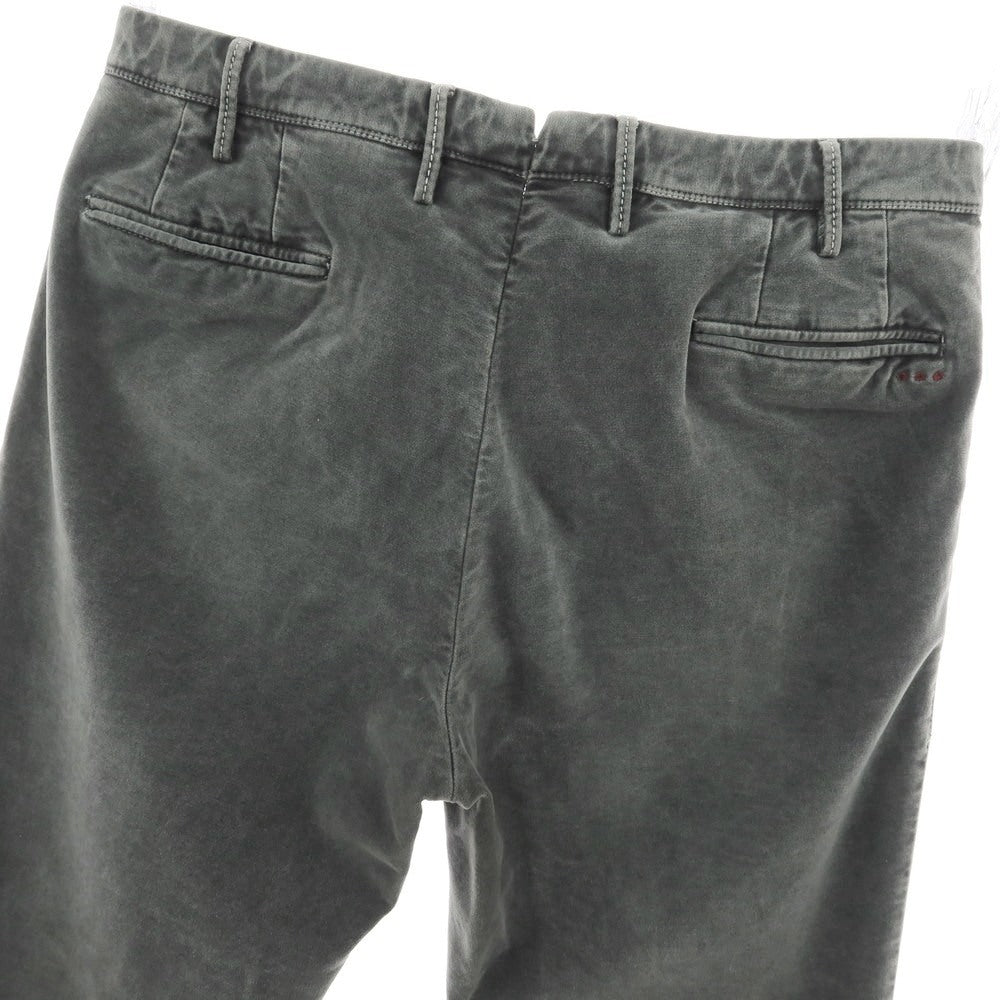 【中古】ピーティートリノ PT TORINO GILLSANS コットンカシミヤ カジュアルスラックスパンツ グレー【 34 】【 状態ランクC 】【 メンズ 】