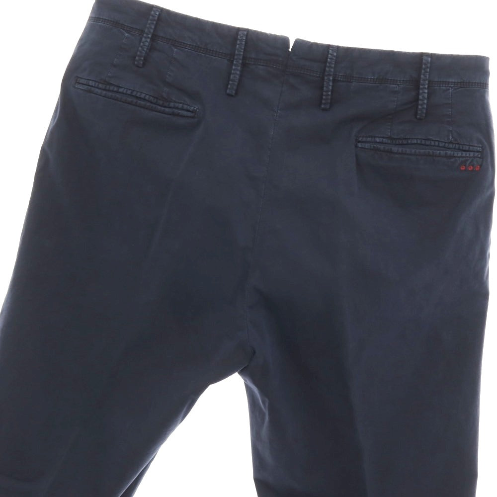 【中古】ピーティートリノ PT TORINO GILLSANS ストレッチ コットン カジュアルスラックスパンツ ネイビー【サイズ34】【 状態ランクB 】【 メンズ 】