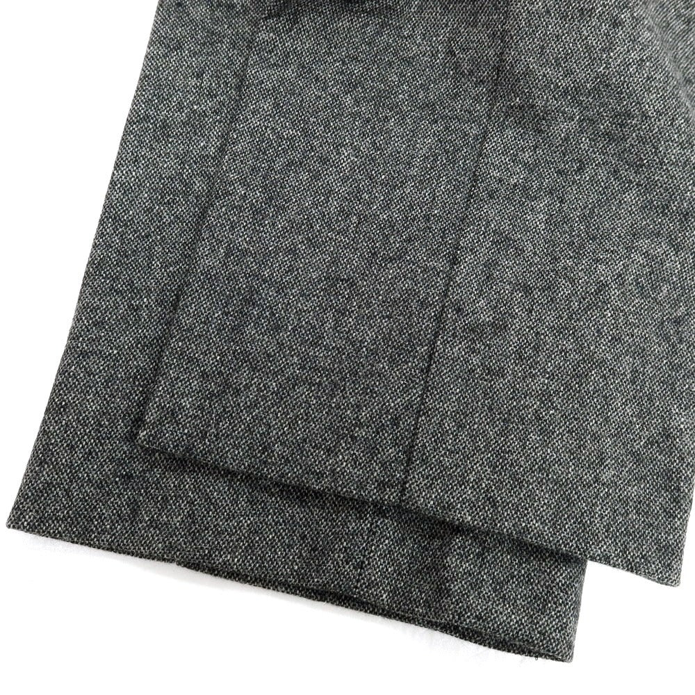 【中古】ジーティーアー G.T.A LORENZO ストレッチ ウールポリエステルナイロン カジュアルスラックスパンツ グレーxブラック【 50 】【 状態ランクB 】【 メンズ 】