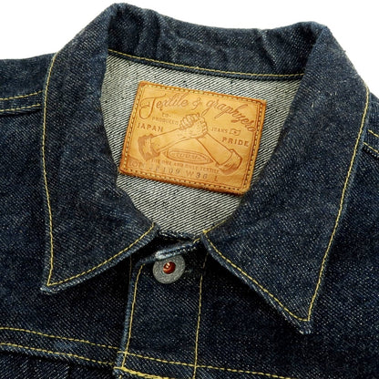 【中古】グラフゼロ graphzero コットン デニムジャケット インディゴ【 36 】【 状態ランクB 】【 メンズ 】