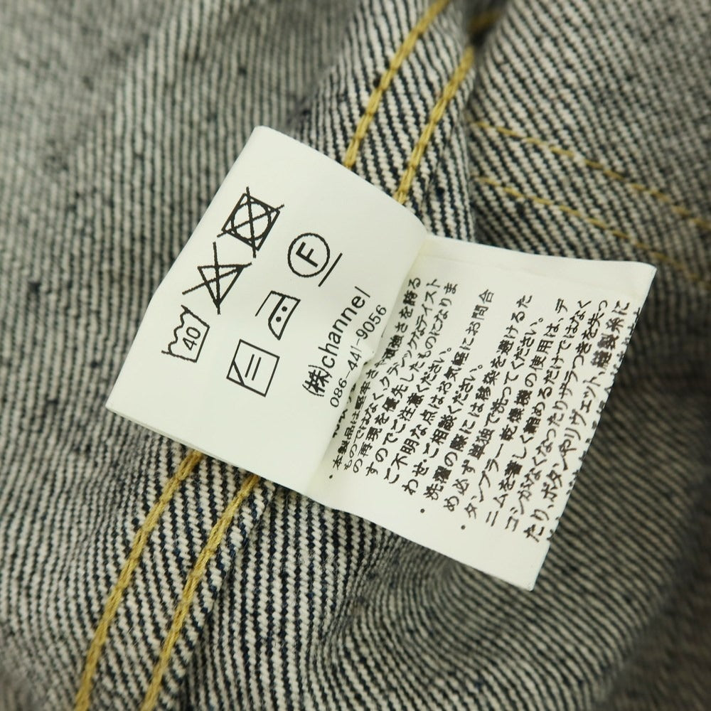 【中古】グラフゼロ graphzero コットン デニムジャケット インディゴ【 36 】【 状態ランクB 】【 メンズ 】