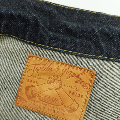 【中古】グラフゼロ graphzero コットン デニムジャケット インディゴ【 36 】【 状態ランクB 】【 メンズ 】