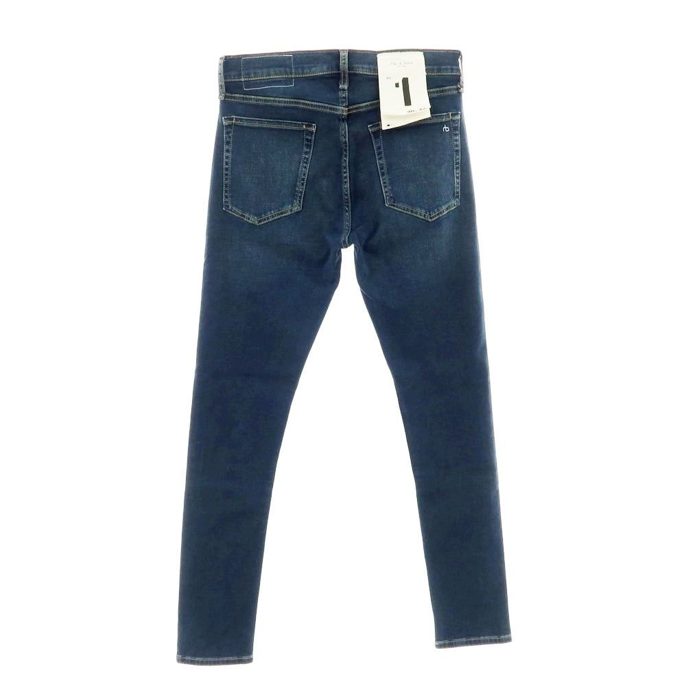 【中古】ラグアンドボーン rag &amp; bone ストレッチ コットン デニムパンツ ジーンズ ネイビー【 サイズ30 】【 状態ランクB 】【 メンズ 】 [APD]