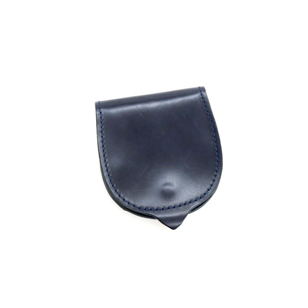 【中古】グレンロイヤル GLENROYAL ブライドルレザー コインケース ネイビー【 状態ランクB 】【 メンズ 】
