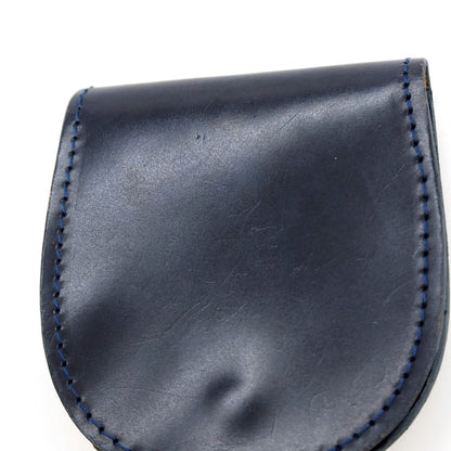 【中古】グレンロイヤル GLENROYAL ブライドルレザー コインケース ネイビー【 状態ランクB 】【 メンズ 】