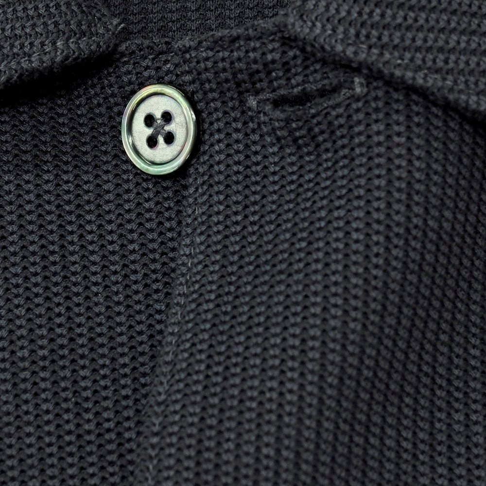 【中古】ラコステ LACOSTE コットンポリエステル 襟付き カーディガン ダークグレー【サイズ3】【 状態ランクB 】【 メンズ 】