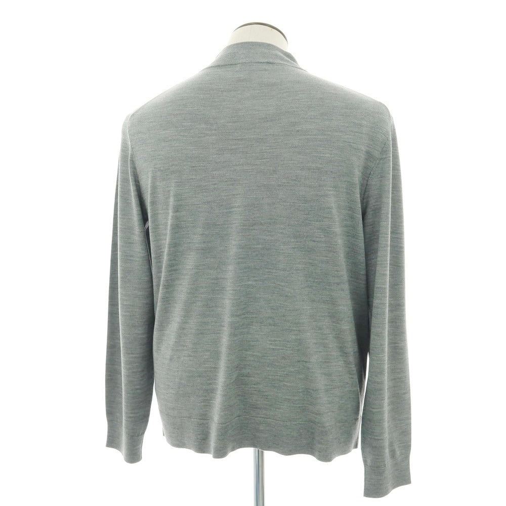 【中古】セオリー theory ハイゲージウール プルオーバーニット グレー【 XL 】【 状態ランクB 】【 メンズ 】