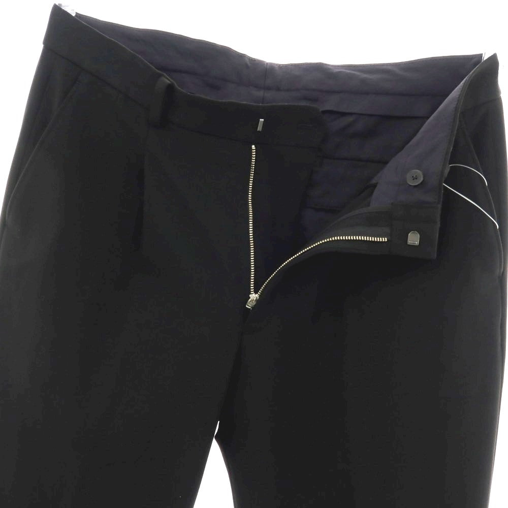 【中古】ユナイテッドアローズ UNITED ARROWS ストレッチ ポリエステルレーヨン ドレススラックスパンツ ブラック【サイズL】【 状態ランクB 】【 メンズ 】[BPD]