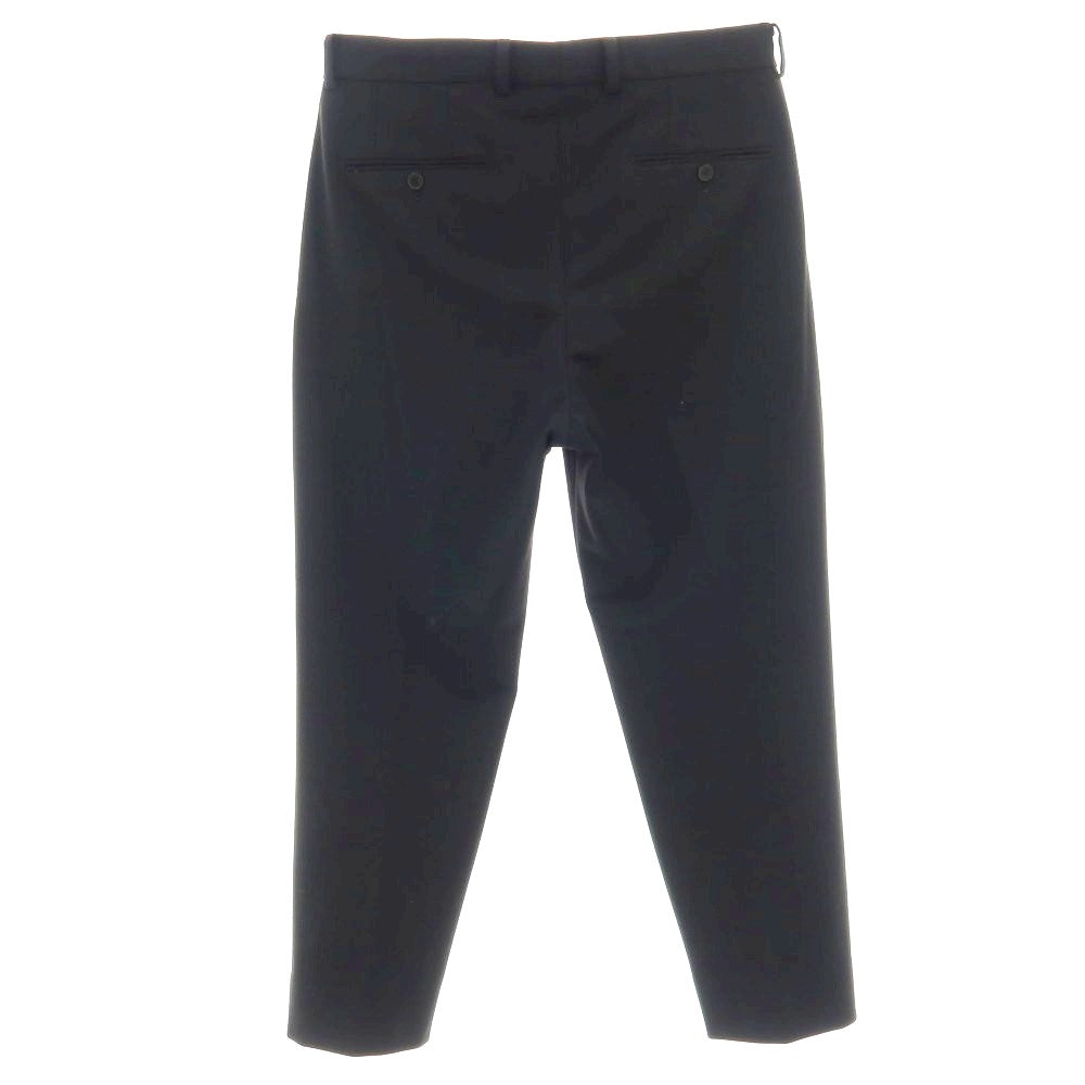 【中古】ユナイテッドアローズ UNITED ARROWS ストレッチ ポリエステルレーヨン ドレススラックスパンツ ブラック【サイズL】【 状態ランクB 】【 メンズ 】[BPD]